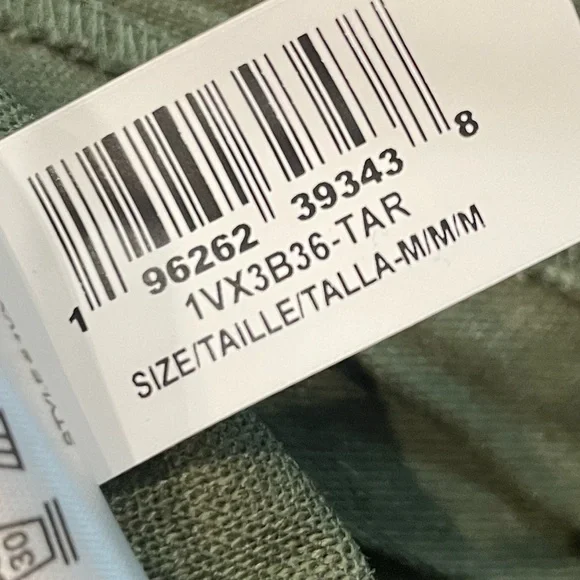 BCBGeneration Relaxed Stretch Tie Waist Short Green Women’s Size M - Picture 6 of 6